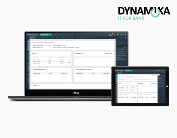 Dynamika front-office Dashboard