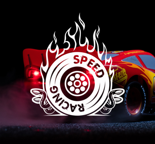 #SPEED RACING logo design