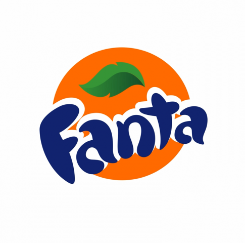 Fanta Shape Logo Animation