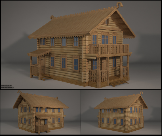 Log house