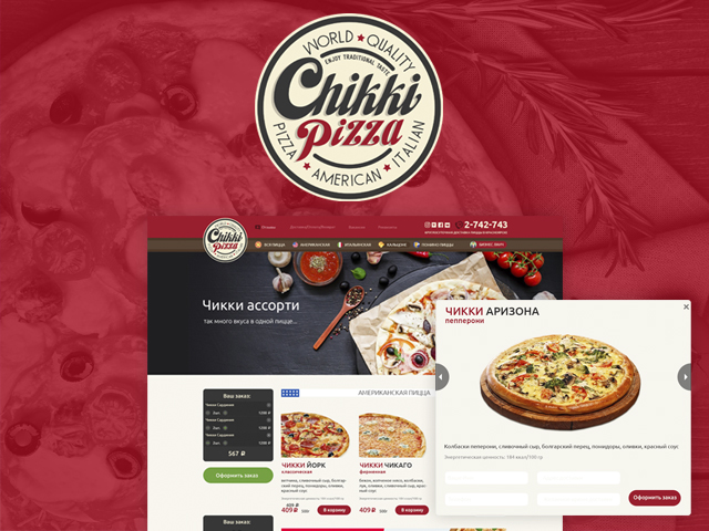 Chikki pizza (new)