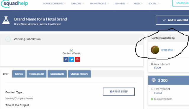   "Brand Name for a Hotel brand"