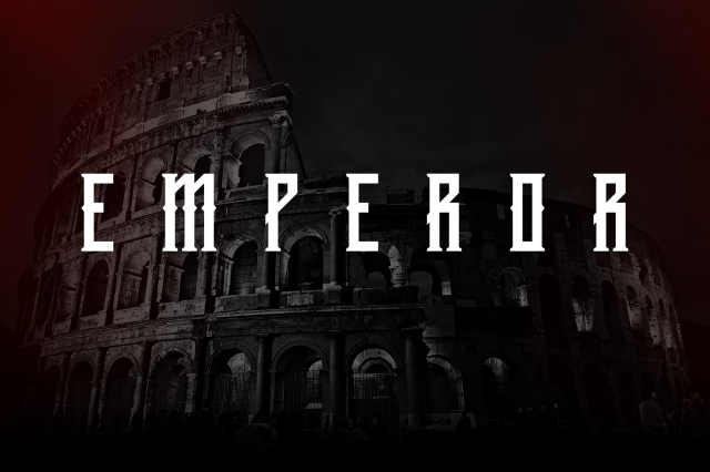 Emperor Display Typeface