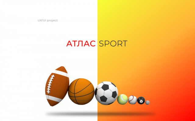ATLAS Sport UX/UI Project