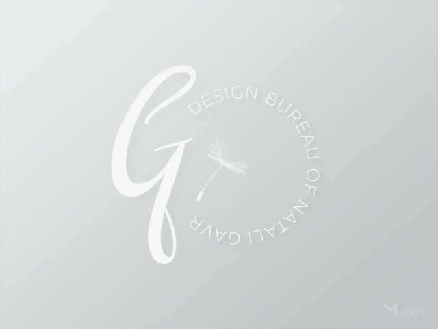 Design Bureau Natali Gavr. Logo. Monogram.