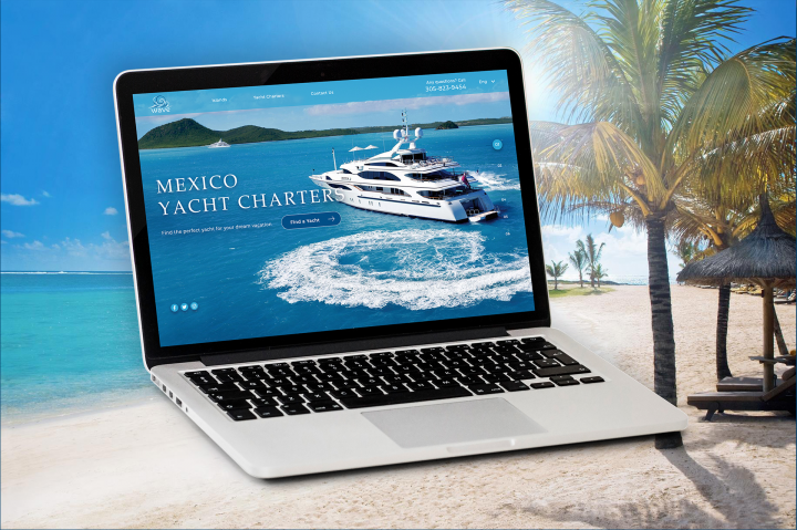 Landing Page "Mexico Yacht Charters"