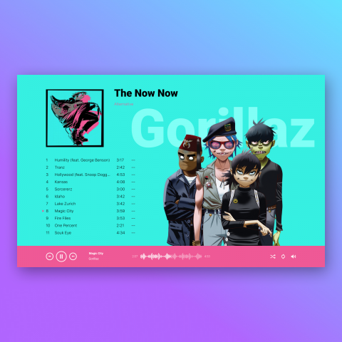 Music Player Concept