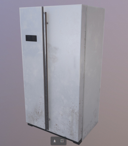 Low poly freezer