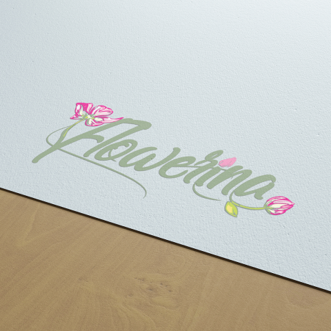 New logo for Flowerina Baku