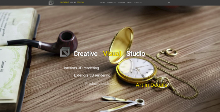 Сайт Creative Visual Studio