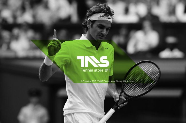 Логотип для теннисного магазина в г. Алматы - "TNNS" .