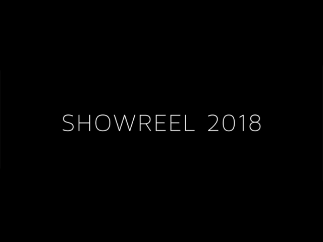 SHOWREEL 2018 