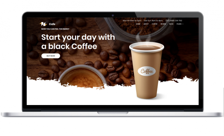 Coffee-Cafe Landing