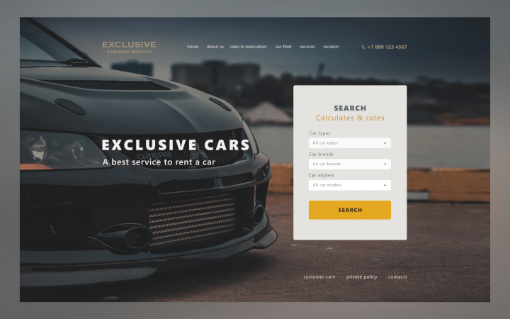 Exclusive cars