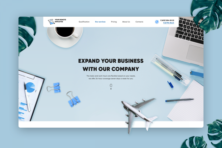 Your Remote Employee | Landing page