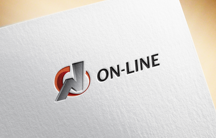Разработка логотипа для логистической компании On-line