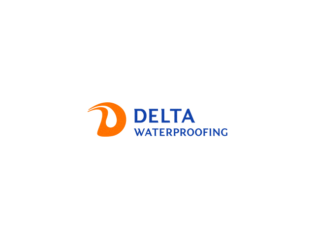 Логотип и фирменный стиль Delta Waterproofing
