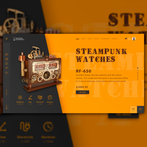 Steampunk Watch Store