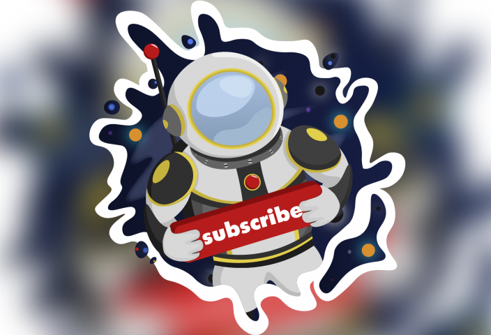 Mascot - "astronaut"