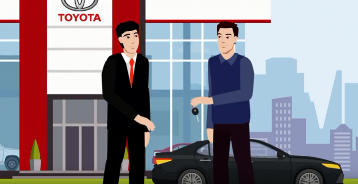 Видеоролик для компании Toyota