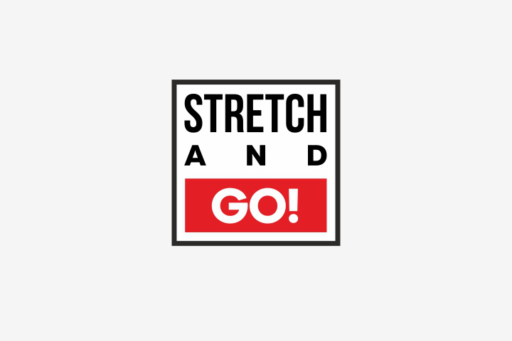   "Stretch & Go!" (.)