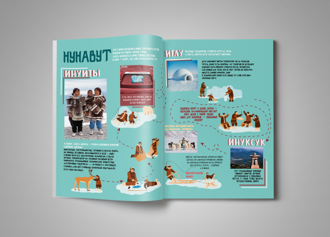 Дизайн детского журнала 
