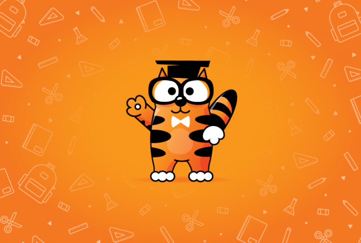 Персонаж для детского центра знаний Wolta Kids