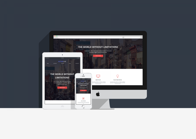 ActiveLive Landing Page