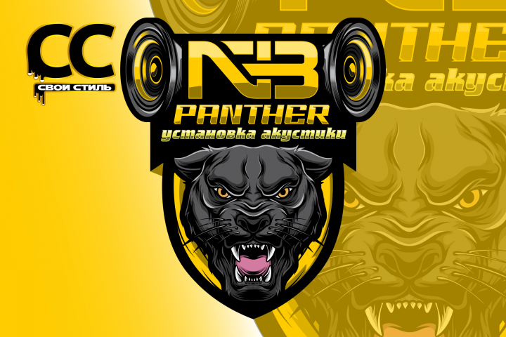 ЛОГОТИП - NB PANTHER - Установка Акустики