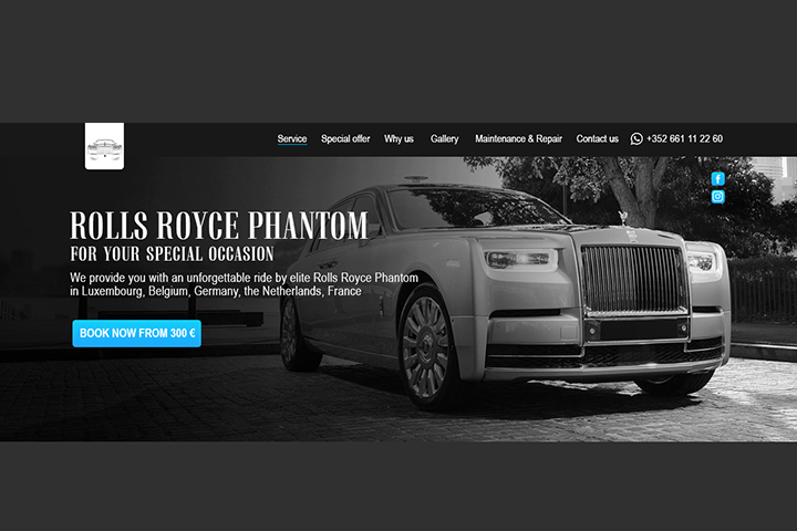 LP Rollce Royce rent