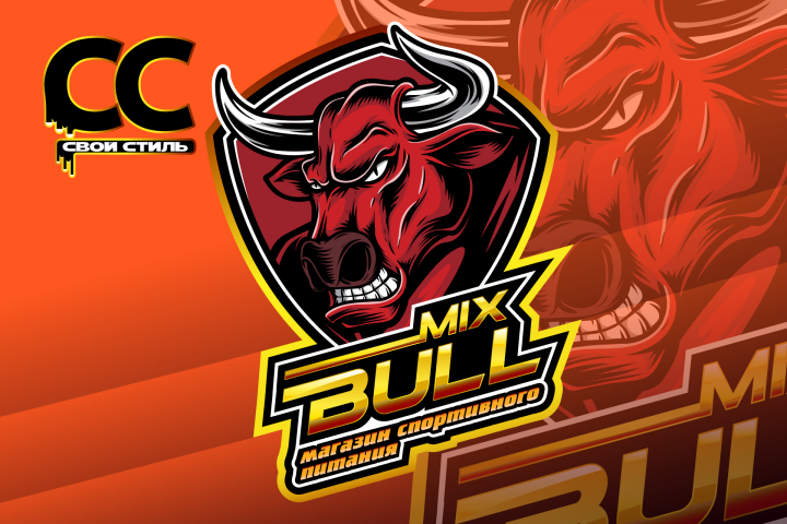 ЛОГОТИП - BULLMIX - Магазин Спортивного Питания
