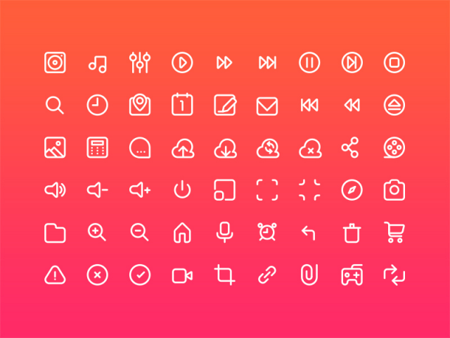 UX icons