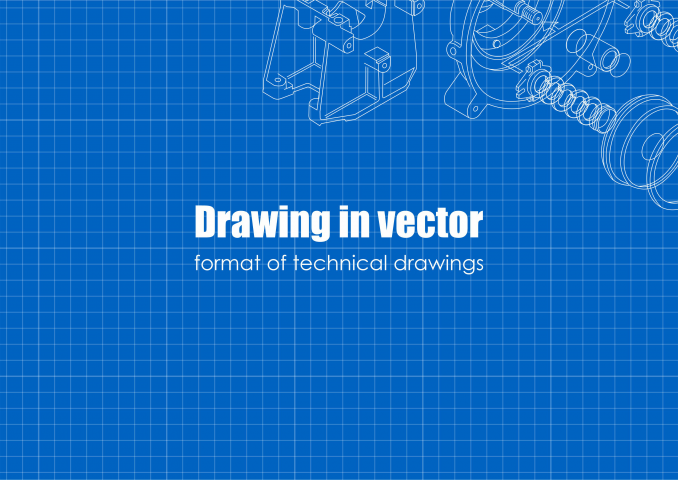 Drawing drawings to vector