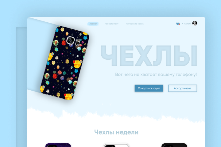 Интернет-магазин чехлов