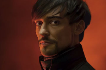 Портрет в Illustrator. 100% вектор