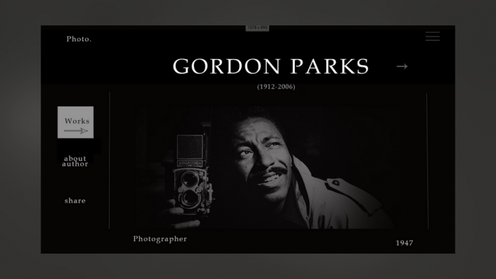   Gordon Parks