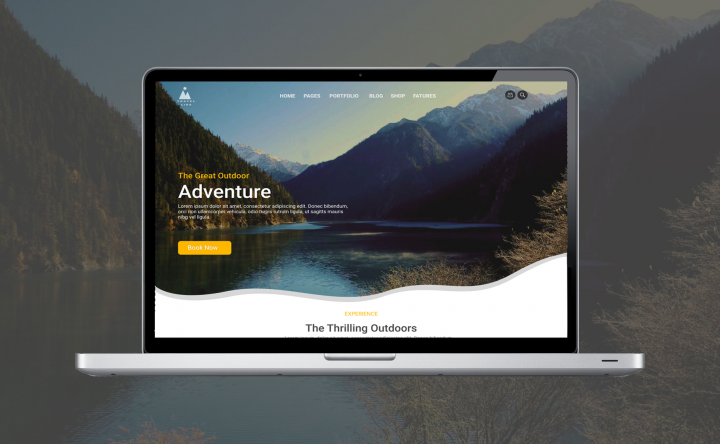 Landing page,Travel 