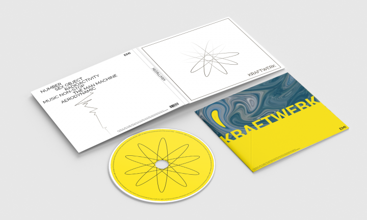 Экспериментальная обложка для Kraftwerk.