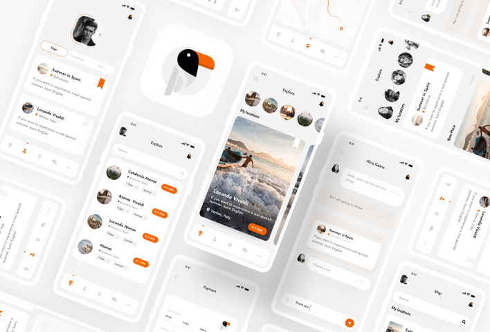 Travel app "Toucan"