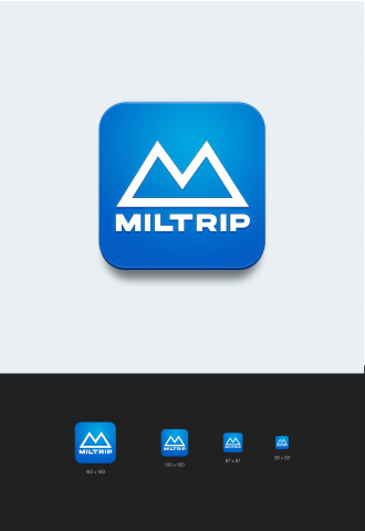 design mobile app "Miltrip"