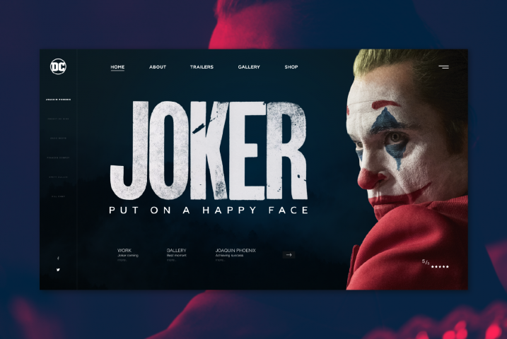 Целевая страница "Joker"