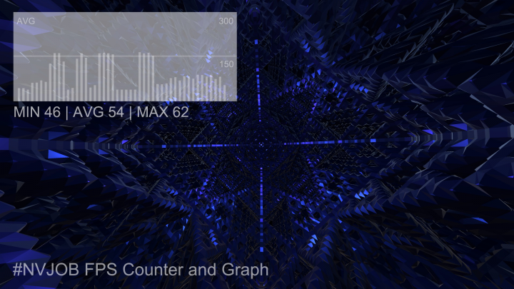 #NVJOB FPS Counter and Graph (Unity)