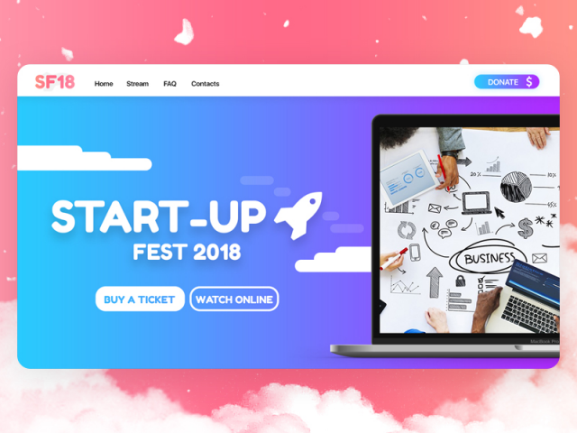 Start-Up Web-page Concept