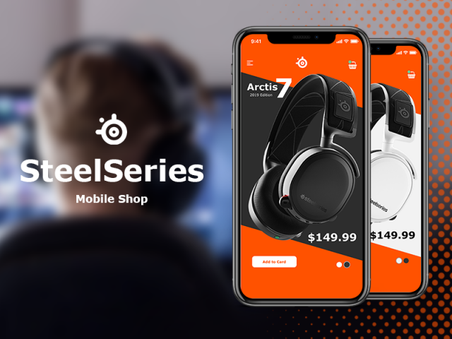 Steelseries Mobile Shop app  [prototype]