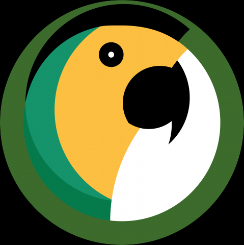 Логотип "Попугай" (золотое сечение)