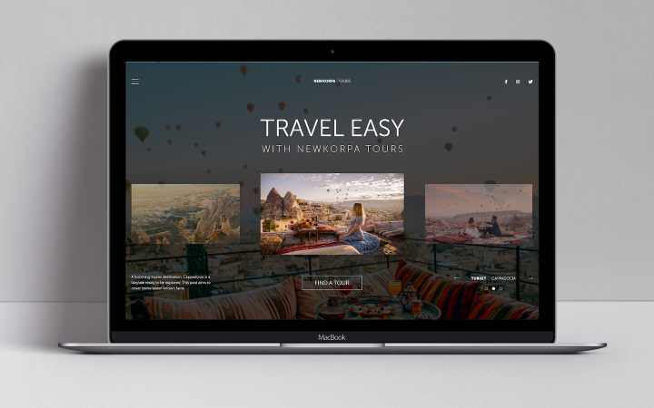 Web Design | Travel agency