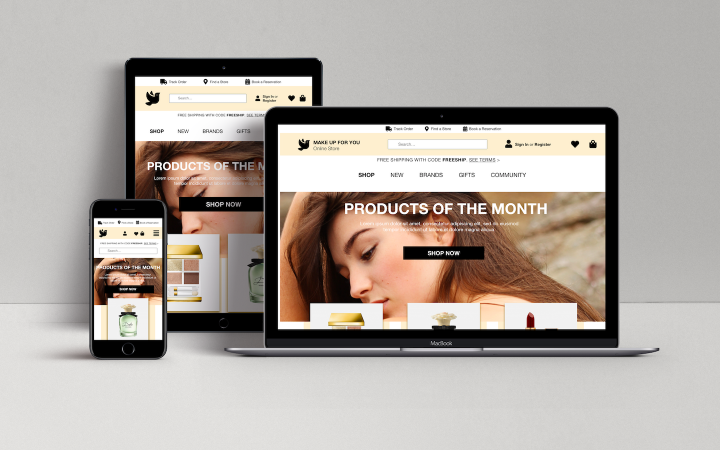 Web Design | Online shop