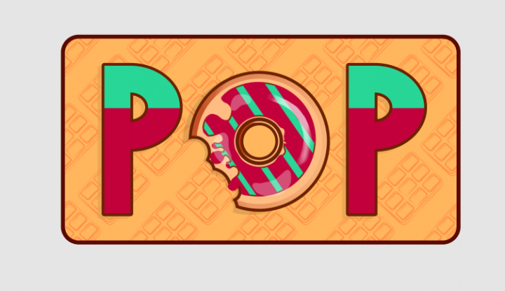 Логотип для кондитерской "PoP"
