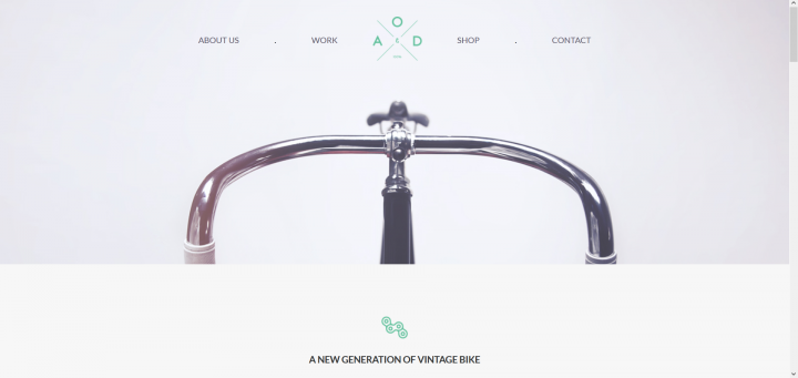 Landing Page YEBO Bycicle