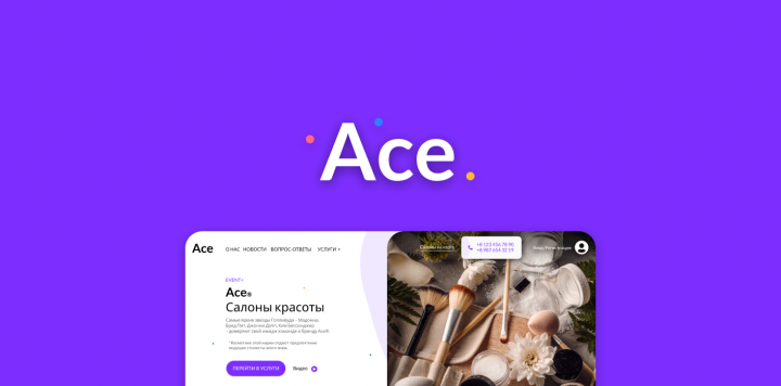 Landing Page - Ace